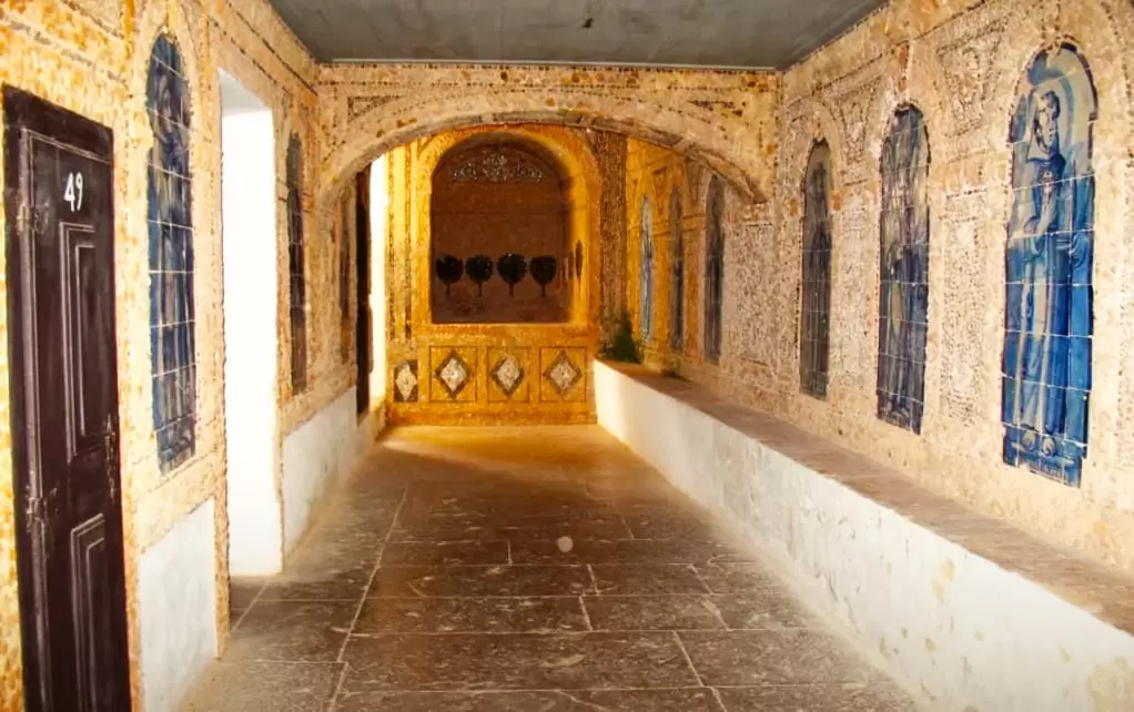 interior do Convento de Santa Maria da Arrábida