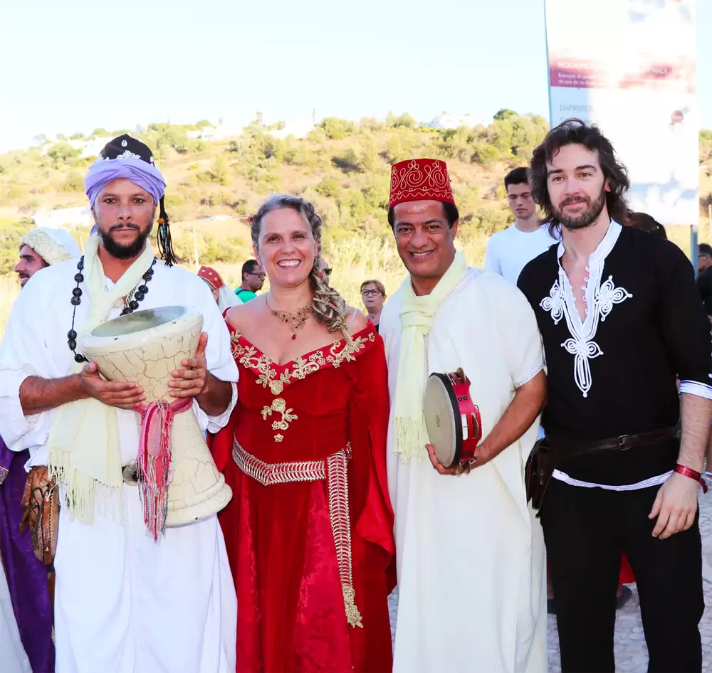 Participantes na Feira Medieval de Silves