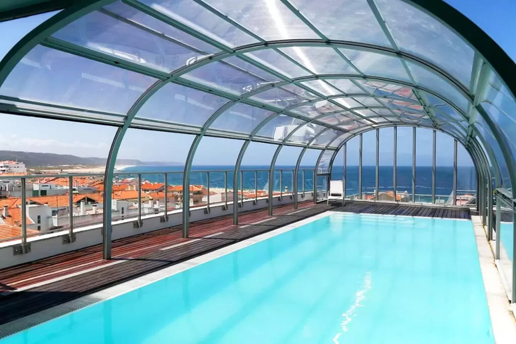 piscina do Hotel Praia